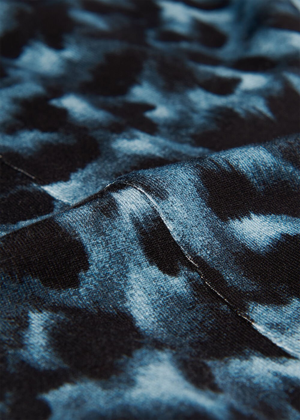 Animal Jersey Ruched Dress