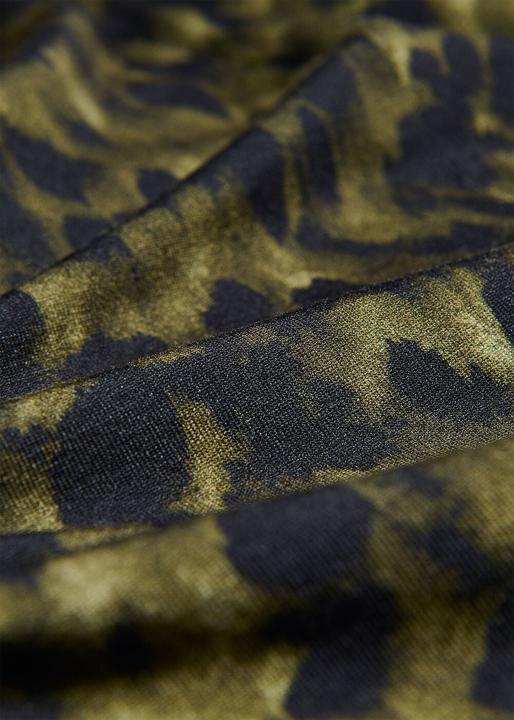 Animal Jersey Ruched Dress