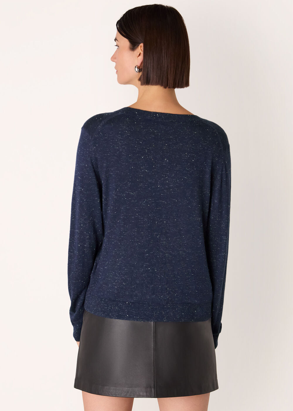 Annie Sparkle V Neck Knit