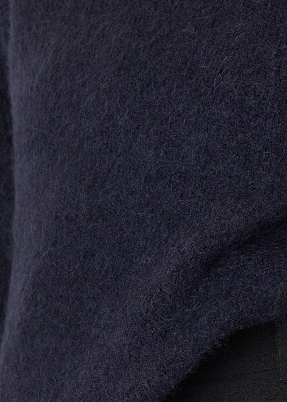 Black Harriet Tapered Crepe Trouser