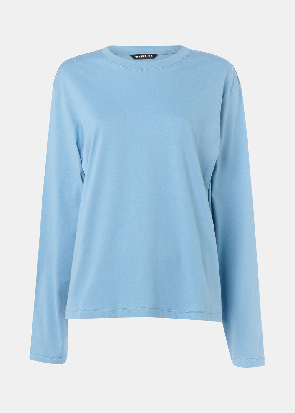 Blue Relaxed Long Sleeve Tee