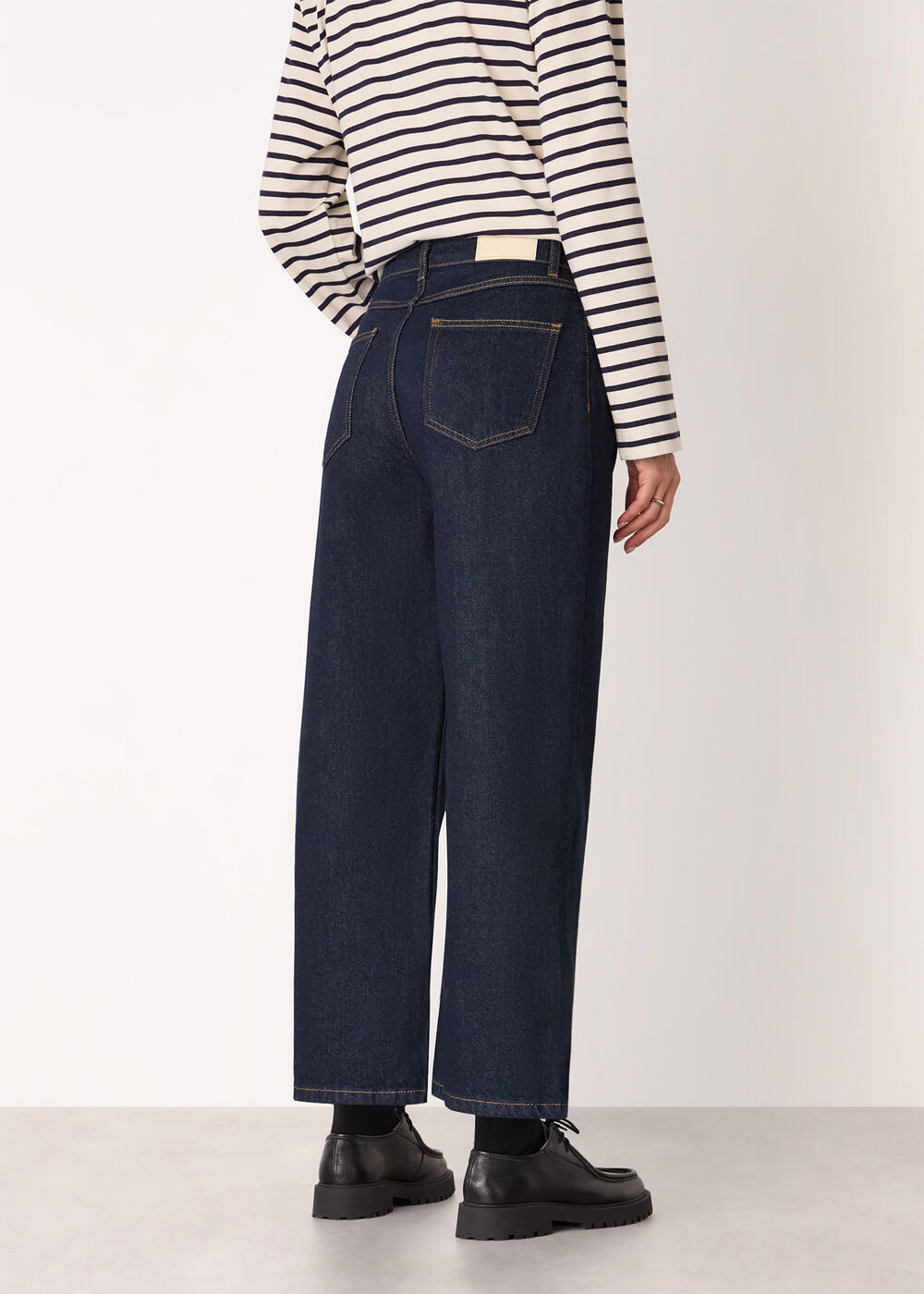 Denim Straight Ankle Length Jean