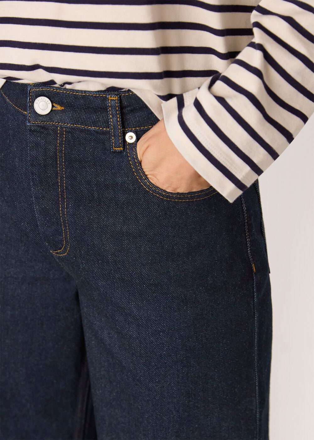 Denim Straight Ankle Length Jean
