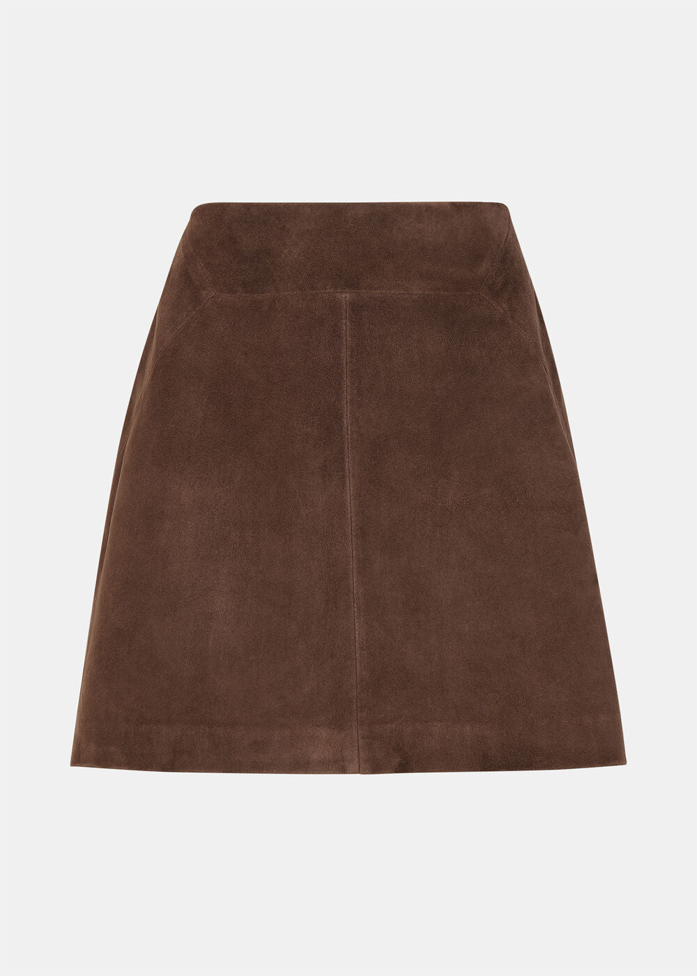 Suede A Line Skirt