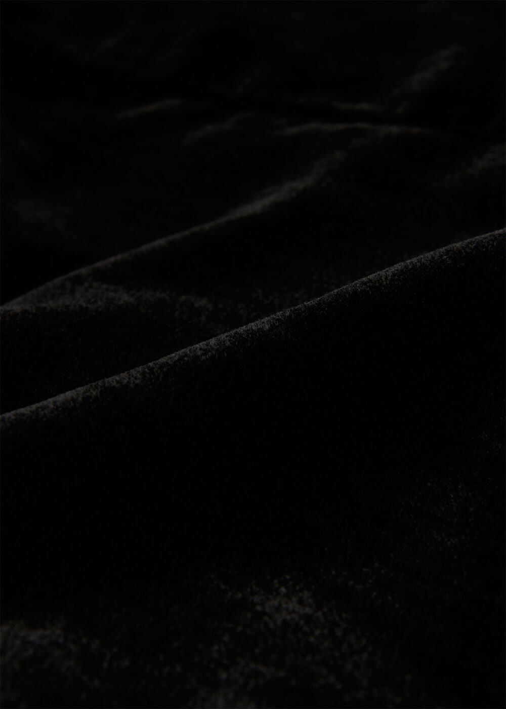 Black Velvet Twist Waist Jumpsuit