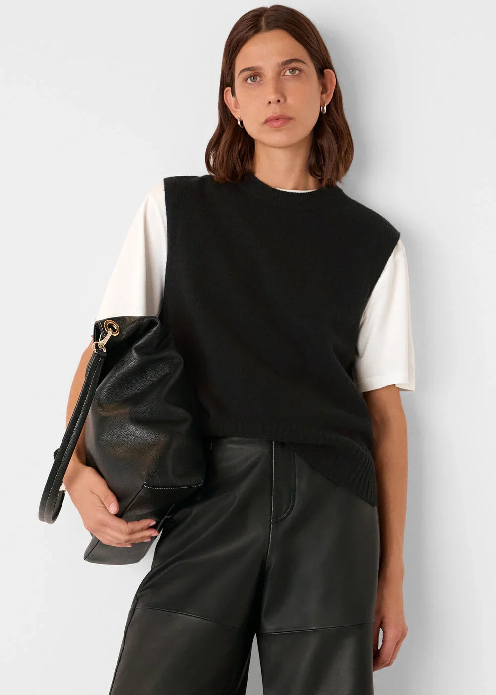 Wool Sleeveless Tank