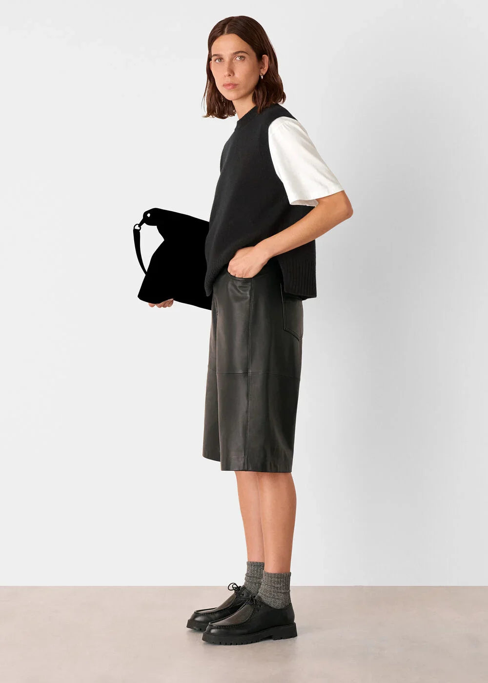 Wool Sleeveless Tank