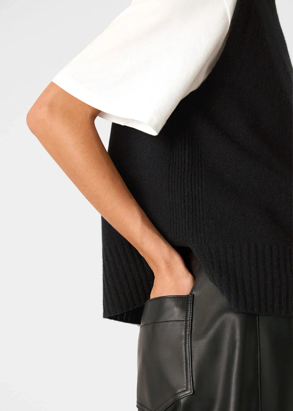 Wool Sleeveless Tank