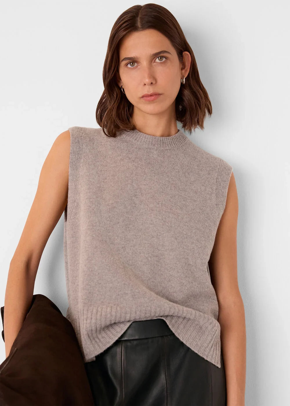 Wool Sleeveless Tank