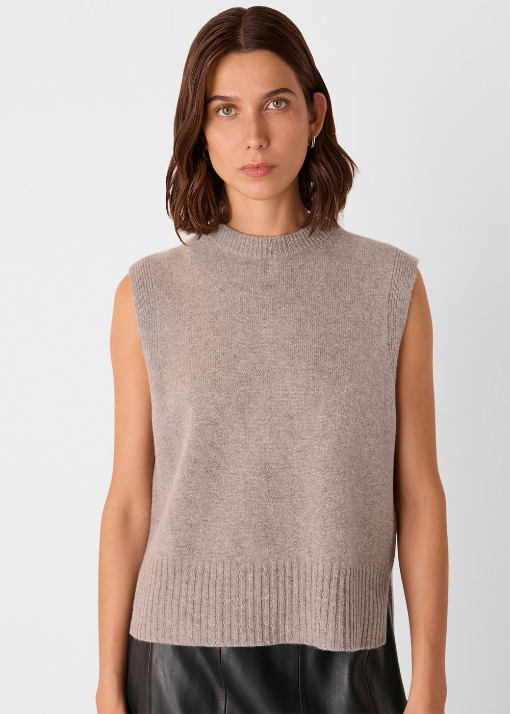 Wool Sleeveless Tank