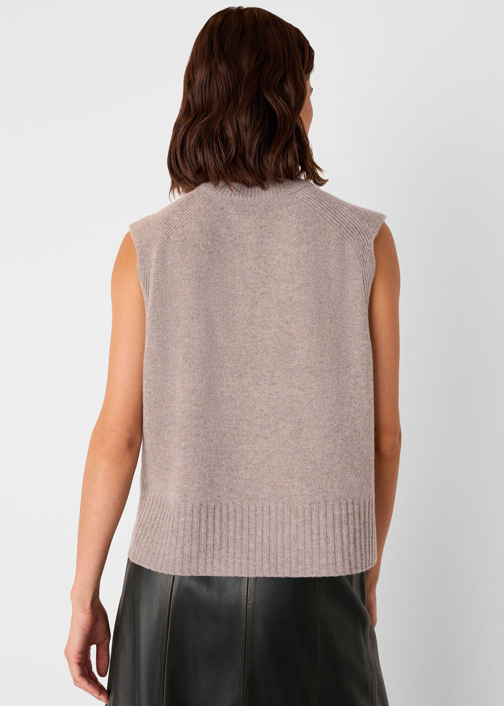 Wool Sleeveless Tank